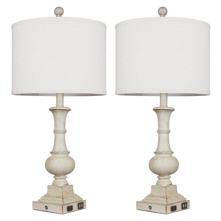 Farmhouse style hot sale bedroom lamps